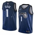 Men/Youth's orlando magic #1 jonathan isaac city edition jersey swingman navy blue