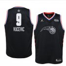Men/Youth's Orlando Magic #9 Black Nikola Vucevic 2019 All-Star Swingman Jersey
