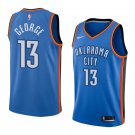 Men/Youth's paul george #13 oklahoma city thunder swingman icon edition jersey