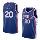 Men/Youth's philadelphia 76ers #20 markelle fultz blue jersey swingman icon edition