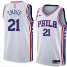 Men/Youth's philadelphia 76ers #21 swingman joel embiid white jersey