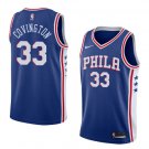 Men/Youth's philadelphia 76ers #33 robert covington blue jersey swingman icon edition