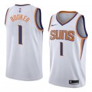 Men/Youth's phoenix suns #1 devin booker white swingman jersey