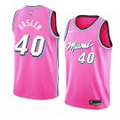 Men/Youth's pink miami heat #40 udonis haslem earned edition jersey