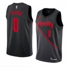 Men/Youth's portland trail blazers #0 damian lillard swingman city edition jersey black