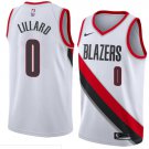 Men/Youth's portland trail blazers #0 swingman damian lillard white jersey