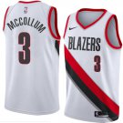 Men/Youth's portland trail blazers #3 swingman cj mccollum white jersey