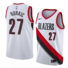 Men/Youth's portland trail blazers #27 swingman jusuf nurkic white jersey