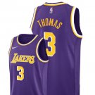 Men/Youth's purple los angeles lakers #3 isaiah thomas swingman statement edition jersey