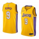 Men/Youth's rajon rondo #9 los angeles lakers swingman icon edition jersey