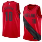 Men/Youth's red jake layman statement jersey portland trail blazers #10 swingman