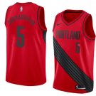 Men/Youth's red pat connaughton statement jersey portland trail blazers #5 swingman