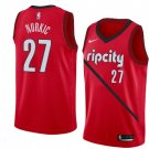 Men/Youth's portland trail blazers #27 jusuf nurkic earned edition jersey red