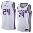 Men/Youth's sacramento kings #24 swingman buddy hield white jersey