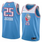 Men/Youth's sacramento kings #25 justin jackson city edition swingman blue jersey