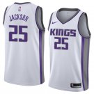 Men/Youth's sacramento kings #25 swingman justin jackson white jersey