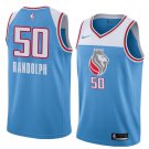 Men/Youth's sacramento kings #50 zach randolph jersey city edition swingman blue