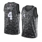 Men/Youth's san antonio spurs #4 derrick white jersey city edition swingman gray