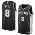 Men/Youth's san antonio spurs #8 patty mills black new swingman icon edition jersey