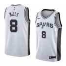 Men/Youth's san antonio spurs #8 swingman patty mills white jersey