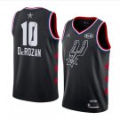 Men/Youth's San Antonio Spurs #10 Black DeMar DeRozan 2019 All-Star Game Swingman Jersey Men