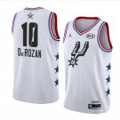 Men/Youth's San Antonio Spurs #10 DeMar DeRozan 2019 All-Star Game Swingman Jersey White
