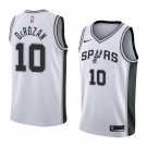 Men/Youth's san antonio spurs #10 swingman demar derozan white jersey