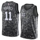 Men/Youth's san antonio spurs #11 bryn forbes jersey city edition swingman gray
