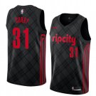 Men/Youth's swingman black portland trail blazers #31 seth curry jersey city edition