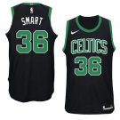 Men/Youth's boston celtics #36 marcus smart black jersey swingman