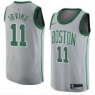 Men/Youth's boston celtics #11 kyrie irving jersey city edition swingman gray