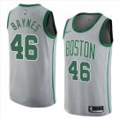 Men/Youth's boston celtics #46 aron baynes jersey city edition swingman gray