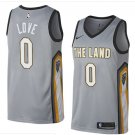 Men/Youth's cleveland cavaliers #0 kevin love jersey city edition swingman gray
