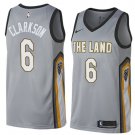 Men/Youth's cleveland cavaliers #6 jordan clarkson jersey city edition swingman gray