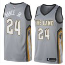 Men/Youth's swingman gray cleveland cavaliers #22 larry nance jr. jersey city edition