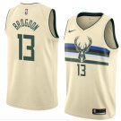 Men/Youth's swingman opal milwaukee bucks #13 malcolm brogdon jersey city edition