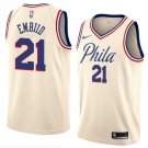 Men/Youth's opal philadelphia 76ers #21 joel embiid jersey city edition swingman