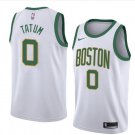 Men/Youth's boston celtics #0 jayson tatum city edition jersey swingman white