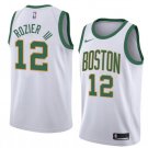 Men/Youth's boston celtics #12 terry rozier iii city edition jersey swingman white
