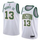 Men/Youth's boston celtics #13 marcus morris city edition jersey swingman white