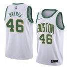 Men/Youth's boston celtics #46 aron baynes city edition jersey swingman white