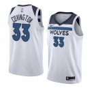 Men/Youth's timberwolves #33 robert covington jersey white stitched