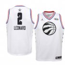 Men/Youth's Toronto Raptors #2 Kawhi Leonard 2019 All-Star Swingman Jersey White