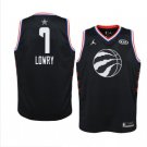 Men/Youth's Toronto Raptors #7 Black Kyle Lowry 2019 All-Star Game Swingman Jersey