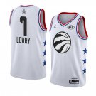 Men/Youth's Toronto Raptors #7 Kyle Lowry 2019 All-Star Game Swingman Jersey White