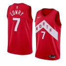 Men/Youth's toronto raptors #7 kyle lowry earned edition jersey red