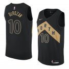 Men/Youth's toronto raptors #10 demar derozan city edition jersey swingman black