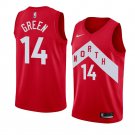 Men/Youth's toronto raptors #14 danny green earned edition jersey red