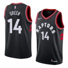 Men/Youth's toronto raptors #14 danny green statement jersey swingman black