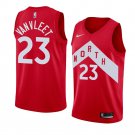 Men/Youth's toronto raptors #23 fred vanvleet earned edition jersey red
